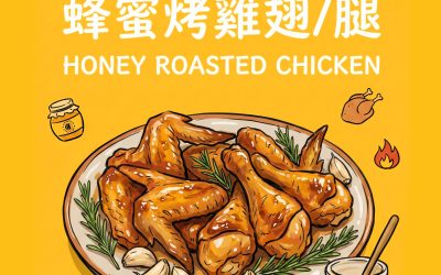 蜂蜜廚房-烤箱料理入門：蜂蜜烤雞翅/腿